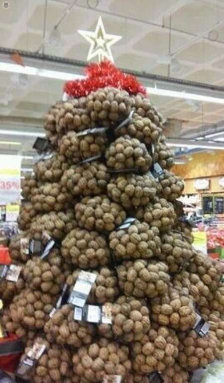 елки в супермаркетах